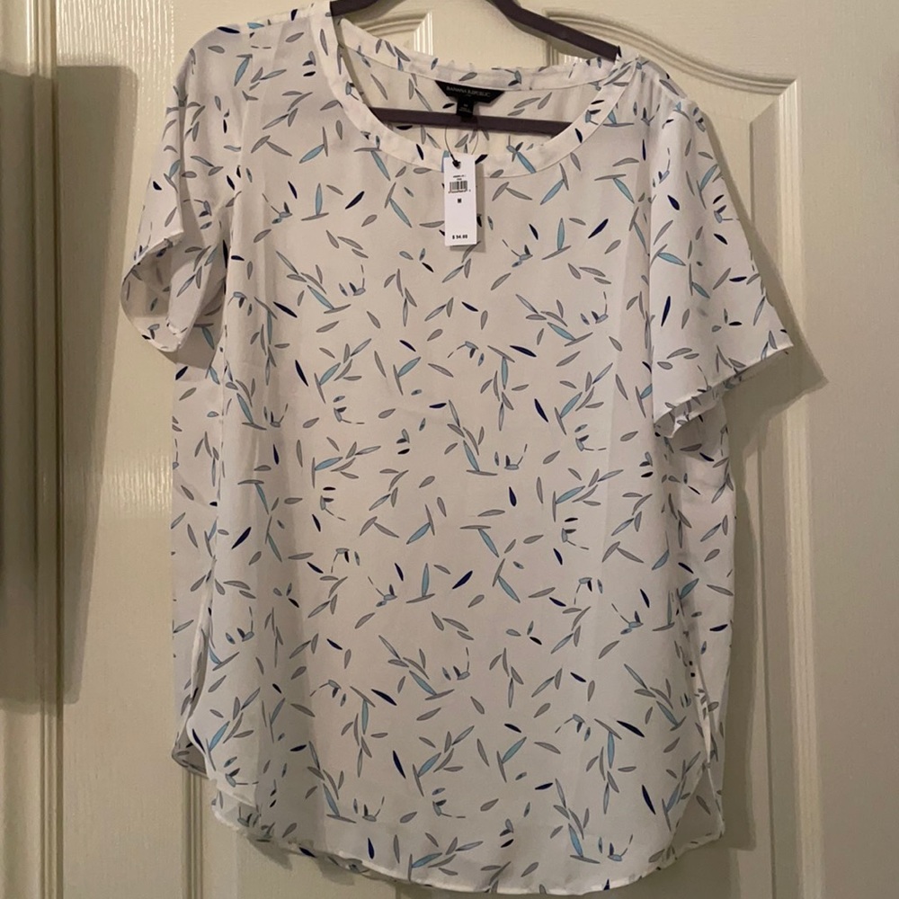 Banana Republic patterned shirt